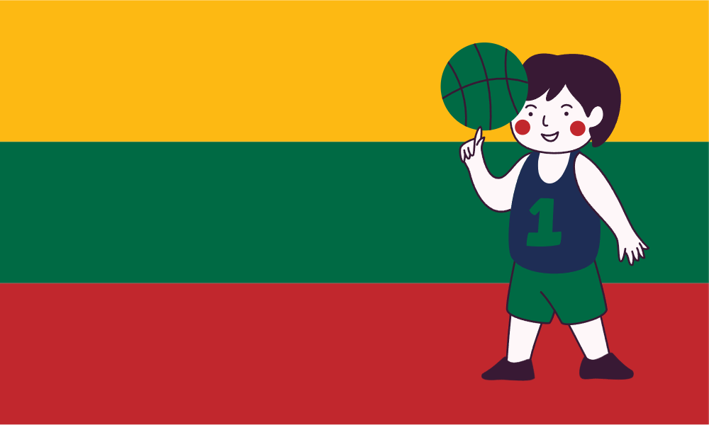 Litvanya ve Zalgiris Kaunas Basketbol Takımı-2